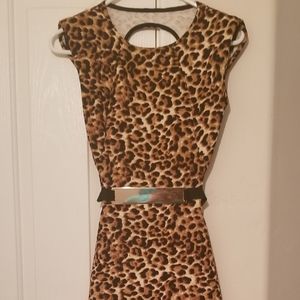 Animal Print Dress